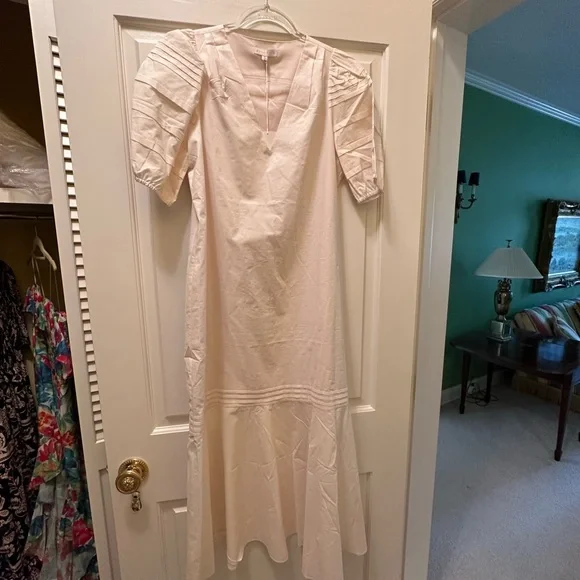 yellow flowy dress Diana Long Sleeves Yellow Flowy Dress  Mirandas Boutique LLC